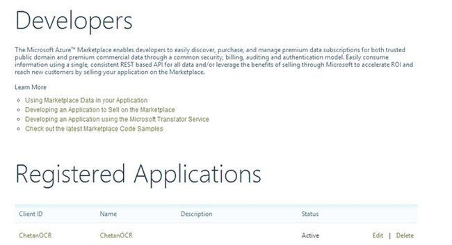 register application